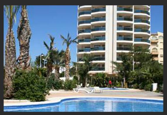 appartement met zeezicht in CALPE 