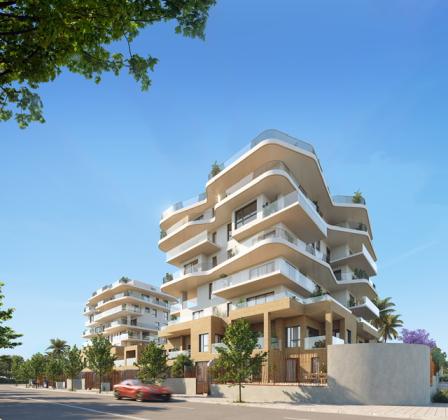 Apartamento de nueva construcción con vistas al mar