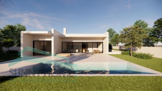 Villas de obra nueva en La Nucía con vistas panorámicas al mar y a las montañas